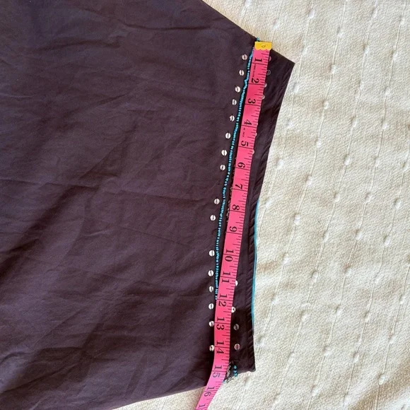 DIMRI Sequined boho gypsy skirt size medium brawn - Picture 12 of 15